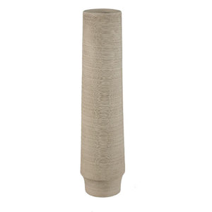 Vase – Steinzeug Keramik, Mattes Design, Beige Farbe, L – Zonna | PTMD