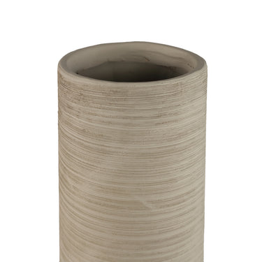 Vase – Steinzeug Keramik, Mattes Design, Beige Farbe, S – Zonna | PTMD