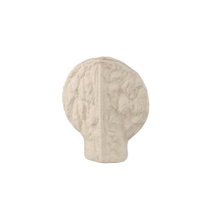 Vase – Struktur Design, Keramik Material, Taupe Farbe, S – Linos | PTMD