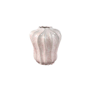 Vase - Pink, Round, Wavy, Ceramic, S - Hamish | PTMD
