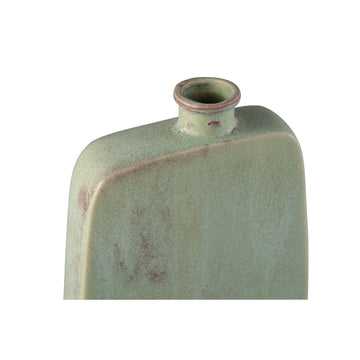 Vase – Mint Green Surface, Round Shape, Bottle Shape, Ceramic Material, L – Amalie | PTMD