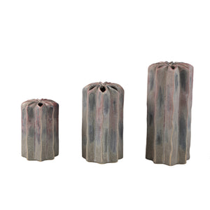 Vase – Purple Surface, Round Shape, Ceramic Material, S – Marte | PTMD