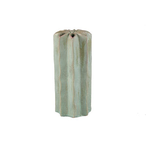 Vase – Runde Form, Keramik Material, Mehrloch Design, Grün, L  – Marte | PTMD