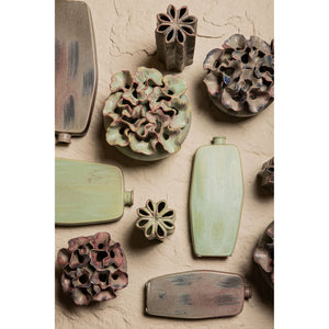 Vase – Blumenform, Lochdesign, Keramikmaterial, S – Jullia | PTMD