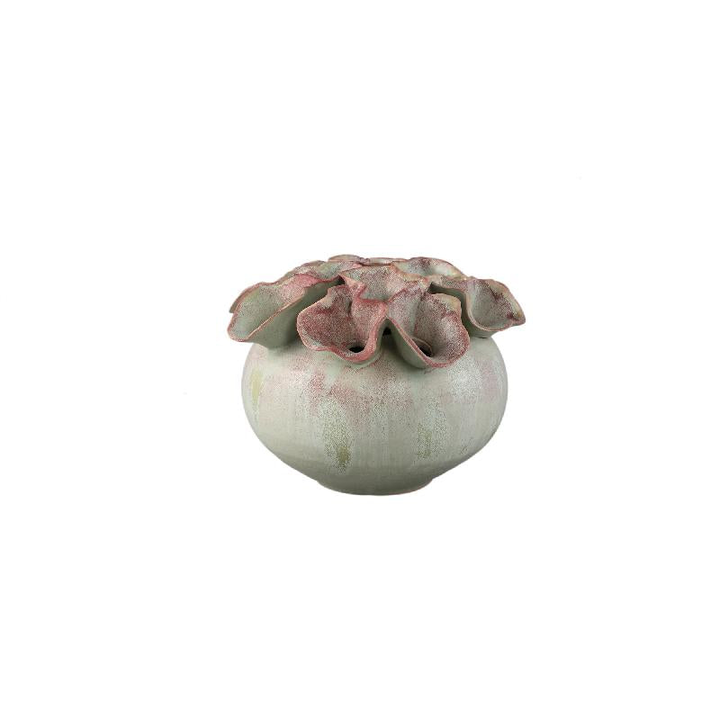 Vase – Blumenform, Lochdesign, Keramikmaterial, S – Jullia | PTMD