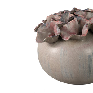 Vase – Blumenform, Lochdesign, Keramikmaterial, L – Jullia | PTMD