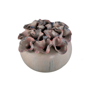 Vase – Blumenform, Lochdesign, Keramikmaterial, L – Jullia | PTMD