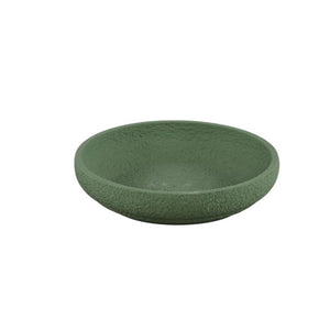 Bowl - Round Cement, Rough Surface, Green, S – Hillie | PTMD