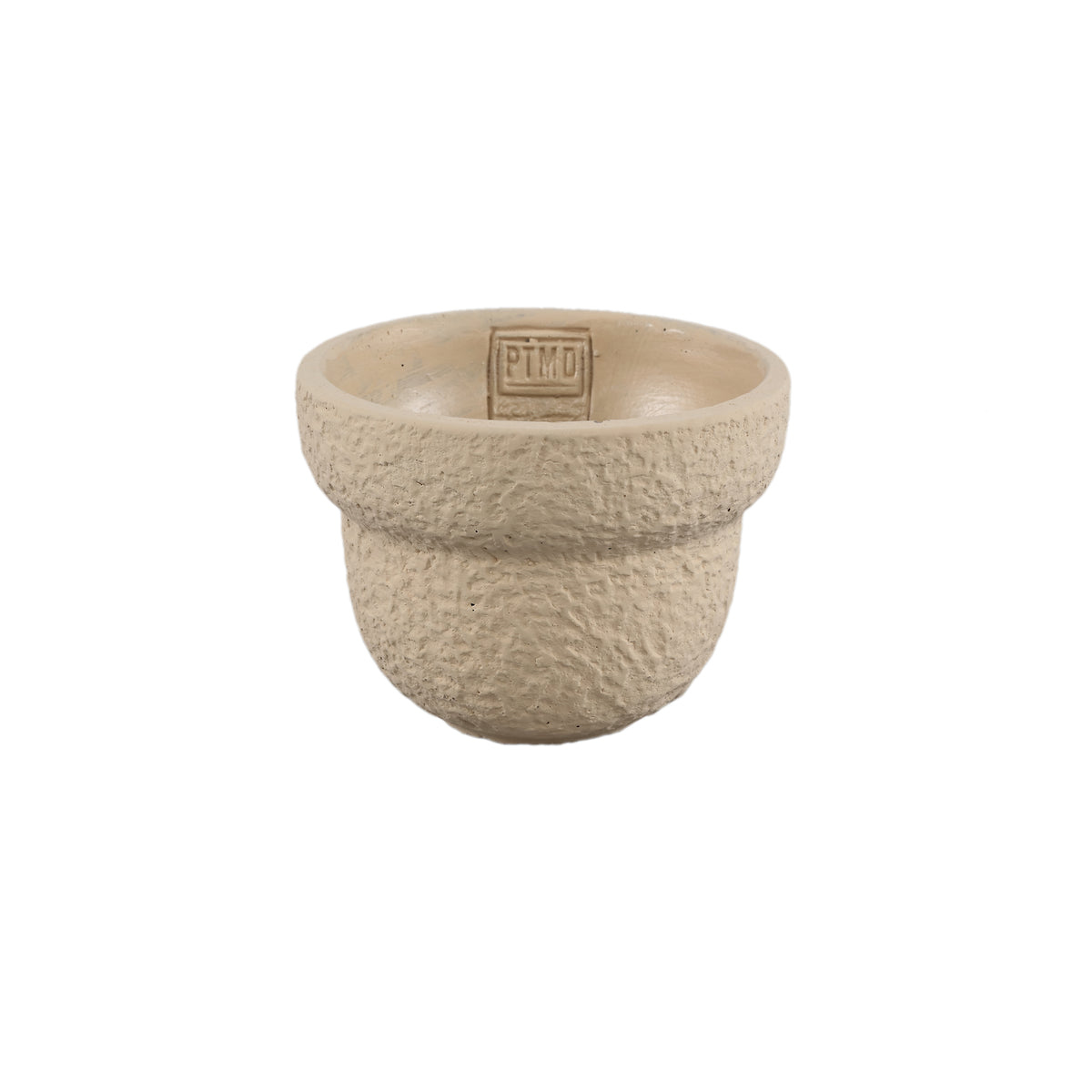 Flower pot - Round Cement, Rough Surface, Sand, S – Hillie | PTMD