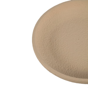 Bowl - Round Cement, Rough Surface, Sand Colored, L – Hillie | PTMD