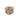 Blumentopf - Runder Zement, Golddetails, Cremefarbe, S – Hilla | PTMD