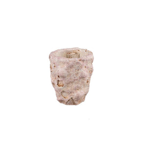 Flowerpot - Round Cement, Rough Surface, Light Pink, S – Romas | PTMD