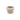Blumentopf – Gerippter Rand, Runde Form, Beige Oberfläche, Zement Material, S – Emilee | PTMD