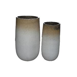 Topf – Keramik Material, Runde Form, Creme Oberfläche – Raya | PTMD
