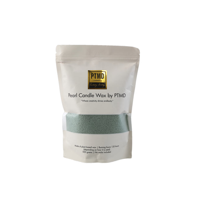 Kerzenwachs aus hochwertigem Wachs, bastelfreundlich, 500 g – Pearl | PTMD - Esszett Luxury | Stilvolles Wohnen mit Charakter