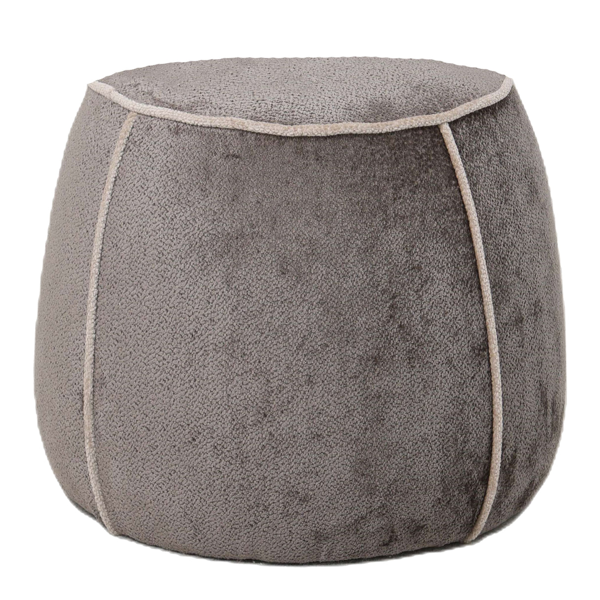Hocker quadratisch aus Stoff mit weicher Polsterung und modernem Design – Napoli | PTMD - Esszett Luxury | Stilvolles Wohnen mit Charakter