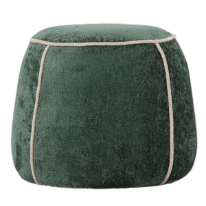 Hocker quadratisch aus Stoff mit weicher Polsterung Strukturbezug und modernem Design – Napoli | PTMD - Esszett Luxury | Stilvolles Wohnen mit Charakter