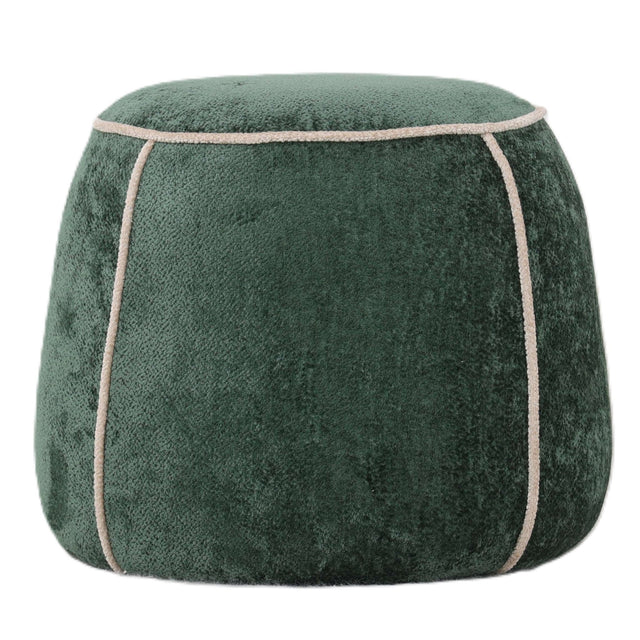 Hocker quadratisch aus Stoff mit weicher Polsterung Strukturbezug und modernem Design – Napoli | PTMD - Esszett Luxury | Stilvolles Wohnen mit Charakter