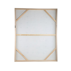 Wall Mural – Rectangular Design, Cream Pattern, Brown Hue – Porty | PTMD