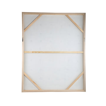 Wall Mural – Rectangular Design, Cream Pattern, Brown Hue – Porty | PTMD