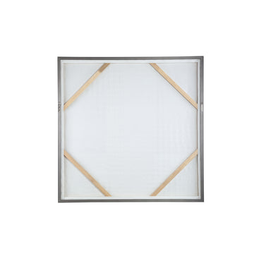 Wall mural – Square Design, Textured Pattern, Dark Brown Hue – Pathe | PTMD