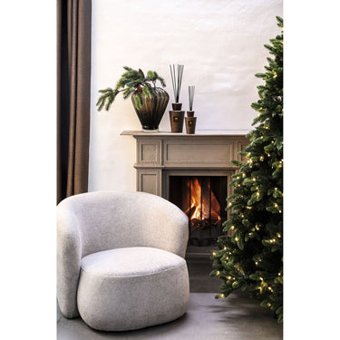 Duft aus Glas mit Lederdetail & handveredeltem Finish (1 l) – Oakwood & Blackcurrant | PTMD - Esszett Luxury | Stilvolles Wohnen mit Charakter