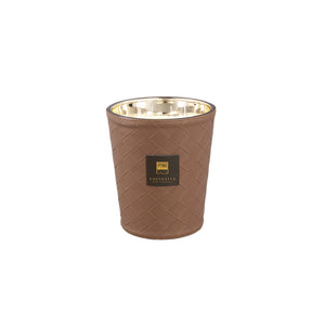 Scented Candle with Leather Detail & Hand-finished (0.9 kg) M – Black Forest | PTMD