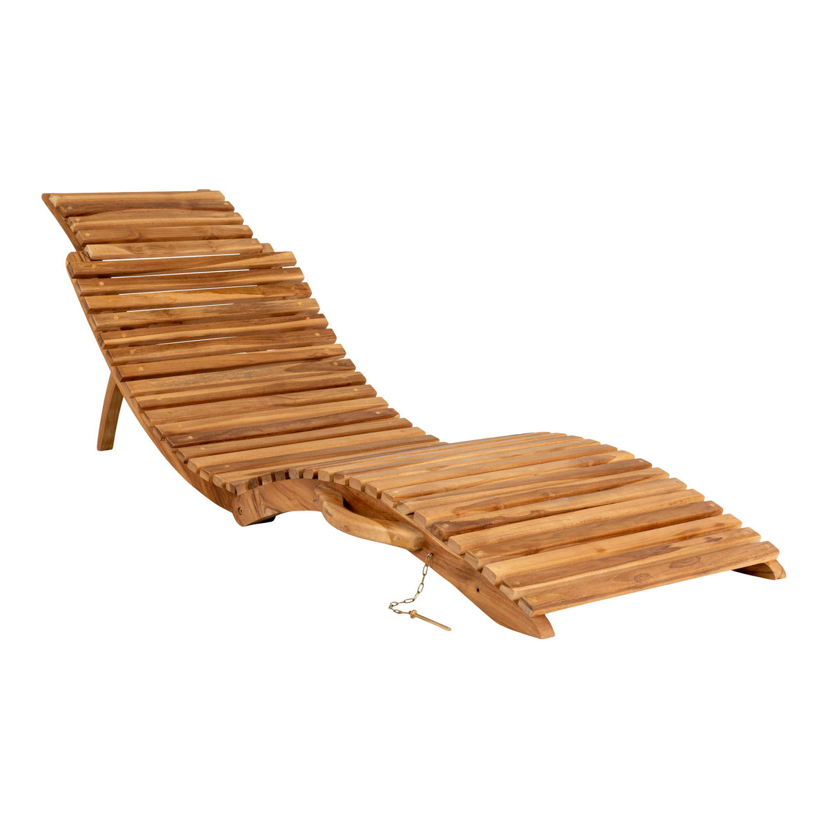 Sonnenliege – Teakholz, Naturfinish, 25 cm - Arrieta | House Nordic