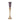 Vase - Aluminiumguss, Luxus-Emaille-Finish, Pokalform, Dunkelbraun, L – Lysse | PTMD