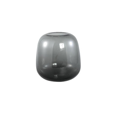 Vase – Dark Grey Glass, Round Shape, Large – Mexx | PTMD