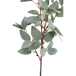 Blätterpflanze – Grüner Eukalyptus-Blattsprühzweig aus Kunststoff | PTMD