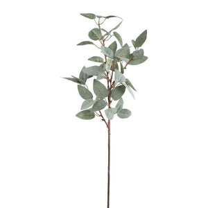 Blätterpflanze – Grüner Eukalyptus-Blattsprühzweig aus Kunststoff | PTMD