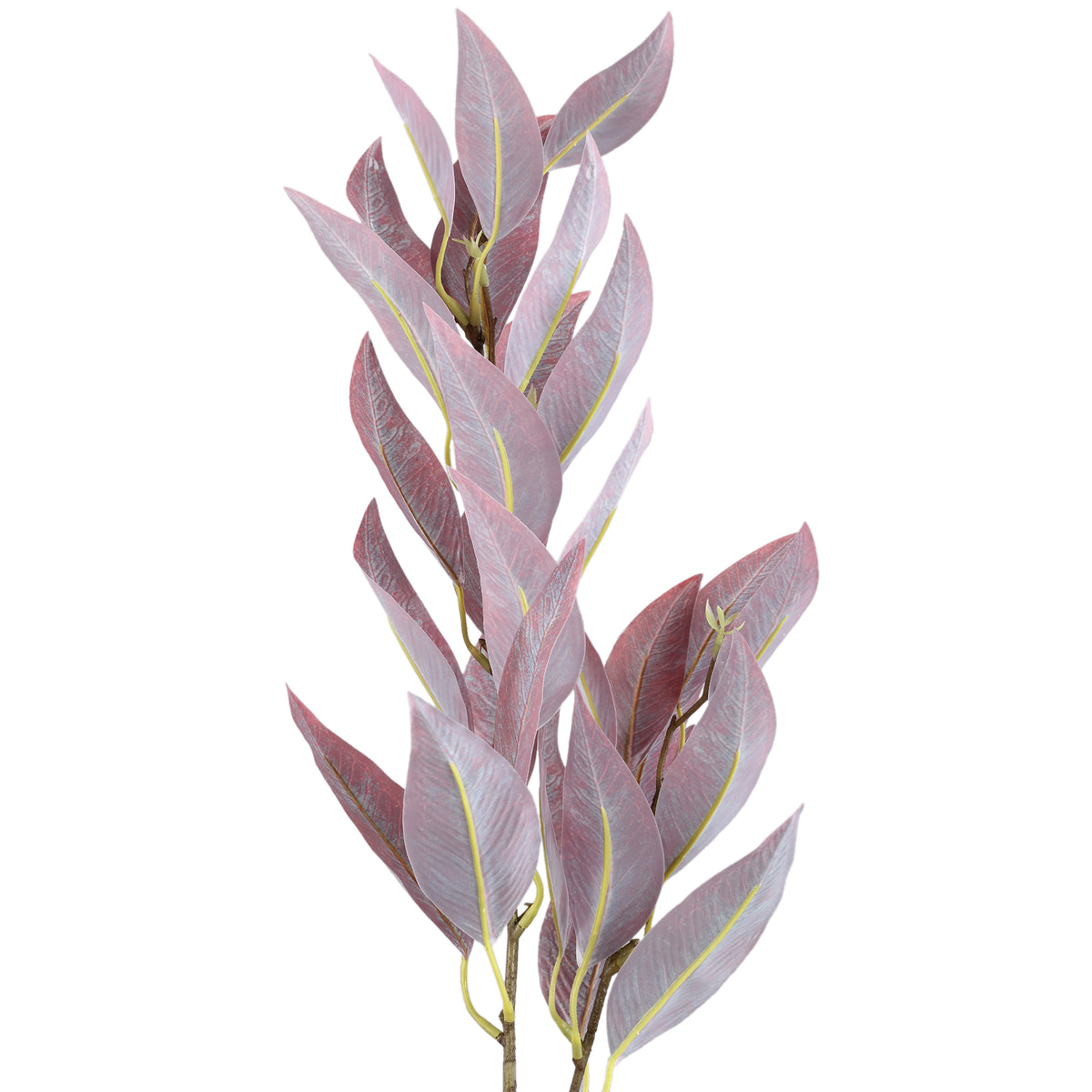 Foliage plant – Burgundy Eucalyptus Spray made of plastic | PTMD