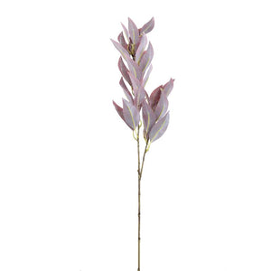 Foliage plant – Burgundy Eucalyptus Spray made of plastic | PTMD