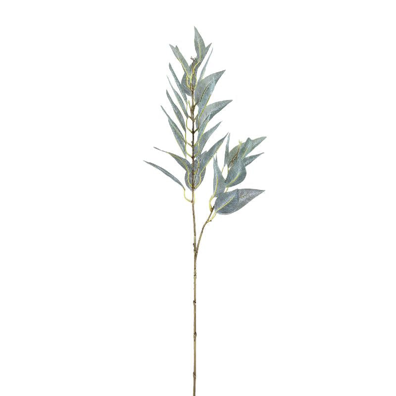 Leafy Plant – Green Eucalyptus Plastic Spray | PTMD