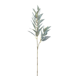 Leafy Plant – Green Eucalyptus Plastic Spray | PTMD
