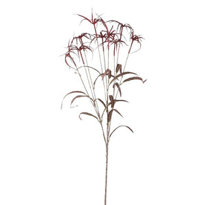 Bamboo Leaves - Burgundy Umbrella Bamboo Spray made of plastic | PTMD