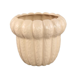 Topf – Runde Form, Keramik Material, Geripptes Design, XXL – Samaran | PTMD