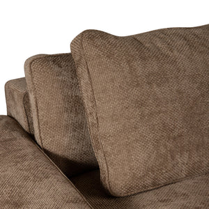 Sofa – Gepolsterte Sitzfläche, Stoffbezug Auswahl, Linke Armlehne – New Block | PTMD
