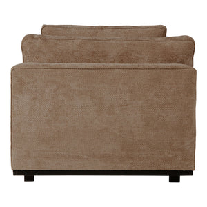 Sofa – Gepolsterte Sitzfläche, Stoffbezug Auswahl, Armlehnenloses Design – New Block | PTMD
