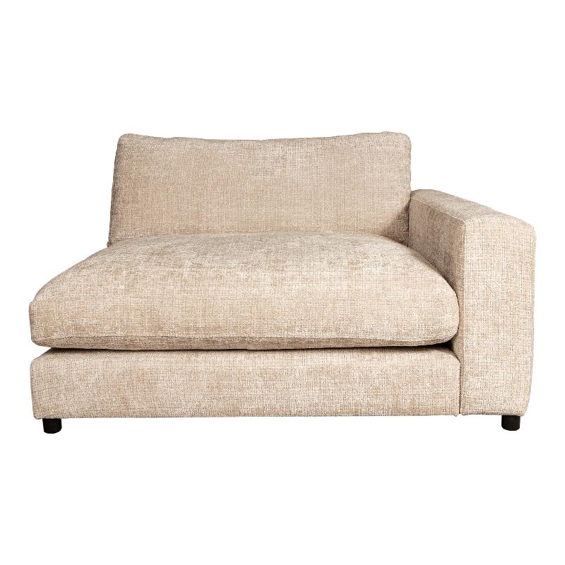 Sofa – Stoffbezug, Chaiselongue Rechts, Modulelement – Nilla | PTMD