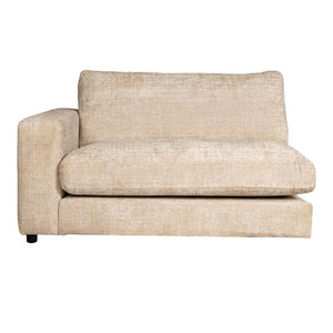 Sofa – Fabric upholstery, Left armrest, Modular element – Nilla | PTMD