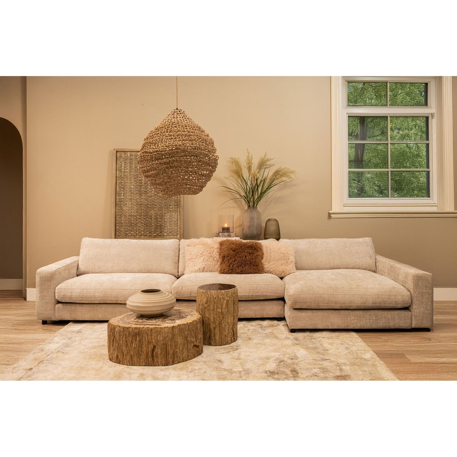 Sofa – Stoffbezug, Ohne Armlehnen, Modulelement – Nilla | PTMD