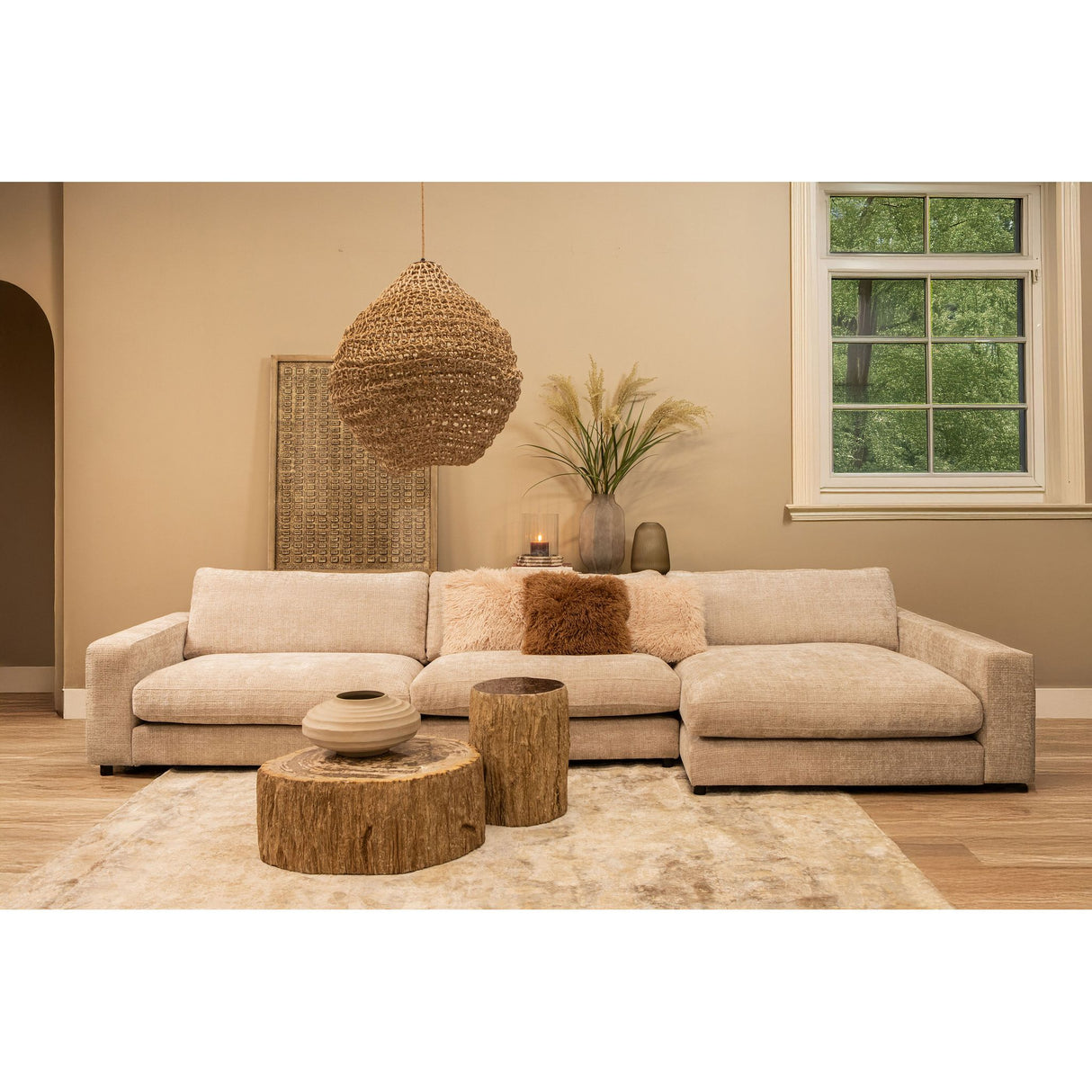 Sofa – Stoffbezug, Ohne Armlehnen, Modulelement – Nilla | PTMD