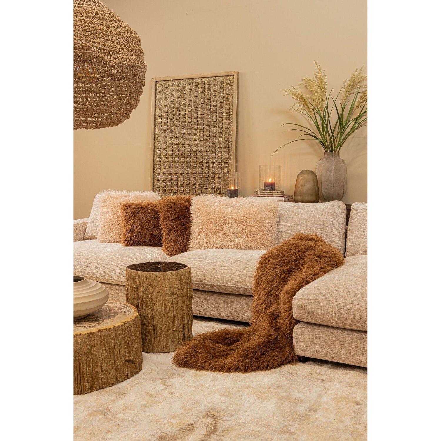 Sofa – Fabric upholstery, Left armrest, Modular element – Nilla | PTMD