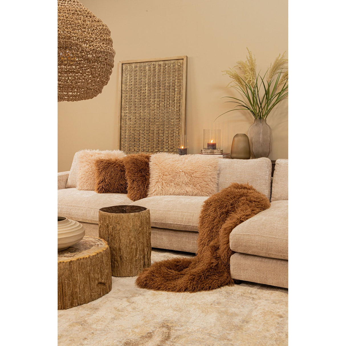 Sofa – Fabric upholstery, Left armrest, Modular element – Nilla | PTMD