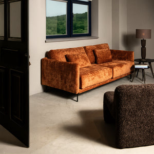 Sofa – Gepolsterte Sitzfläche, Stoffbezug Auswahl, Armlehnenloses Design – New Formia | PTMD