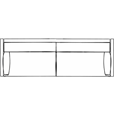 Sofa – Gepolsterte Sitzfläche, Stoffbezug Auswahl, Großzügiges Sitzdesign – New Formia | PTMD