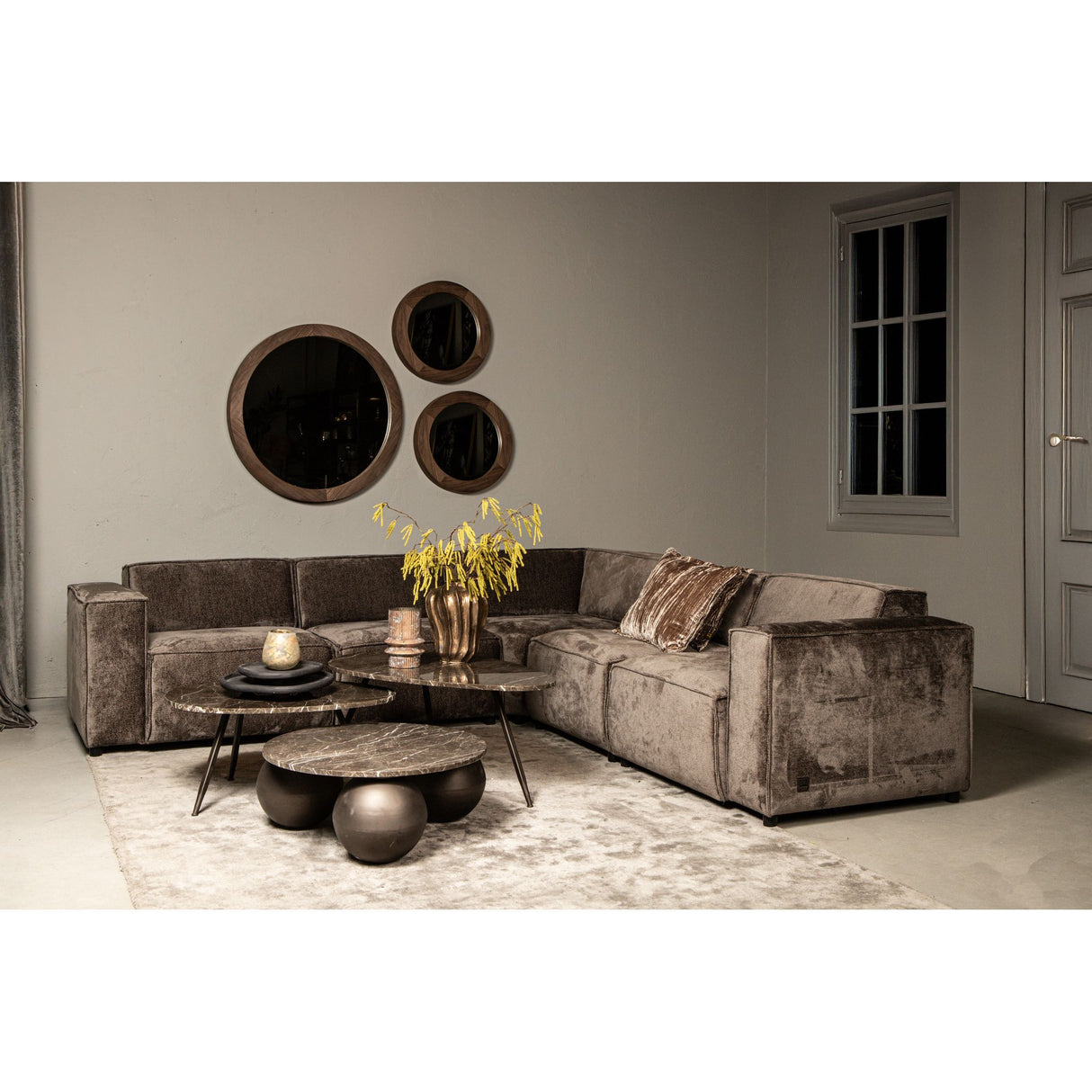 Sofa – Stoffbezug, Polstersitz, Modulelement – Trapani | PTMD