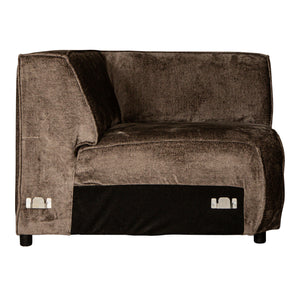 Corner sofa - fabric upholstery, corner design, modular element - Trapani | PTMD